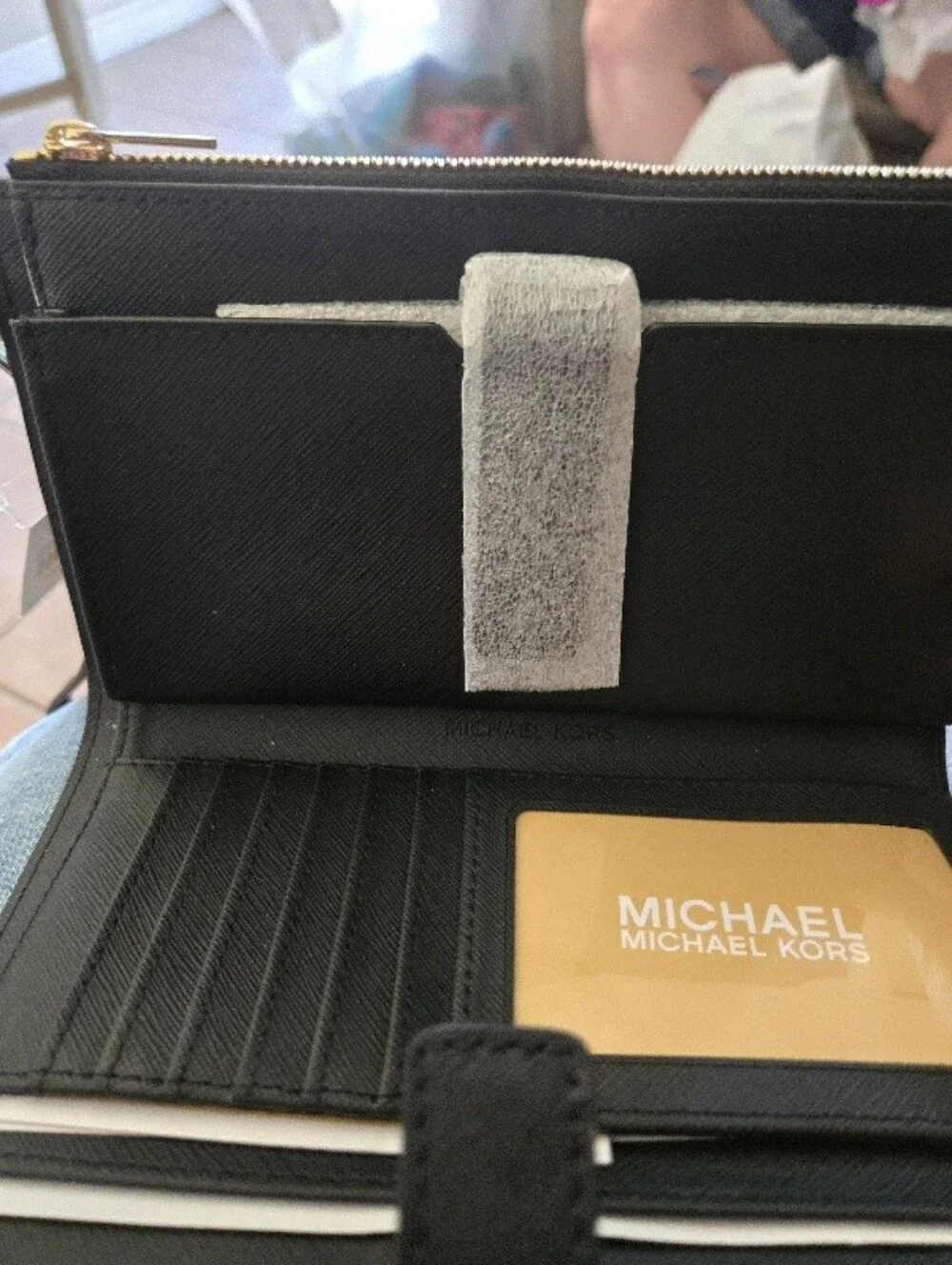 MICHAEL Michael Kors Womens Zip Wallet